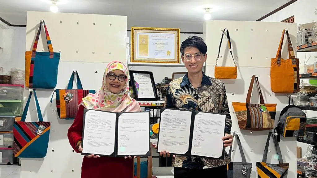 The Project Matters - Sesi Penandatanganan MoU antara Lawe Indonesia dengan Creativeans