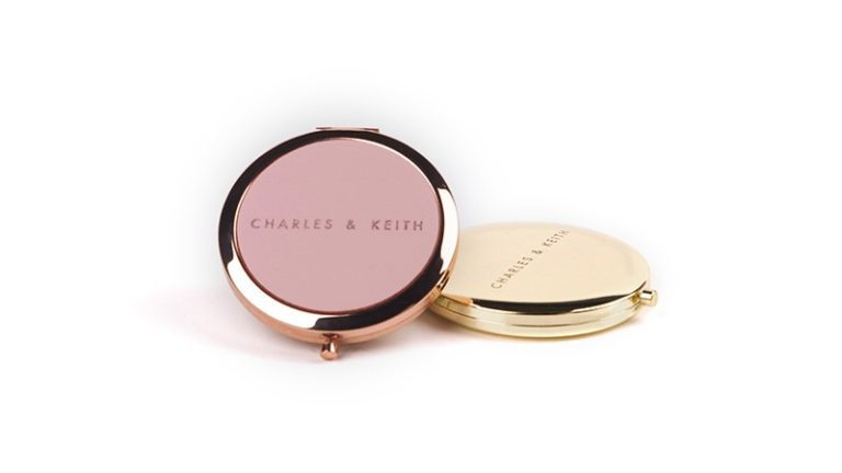 Sustainable Packaging Charles and Keith Make Up Mirror