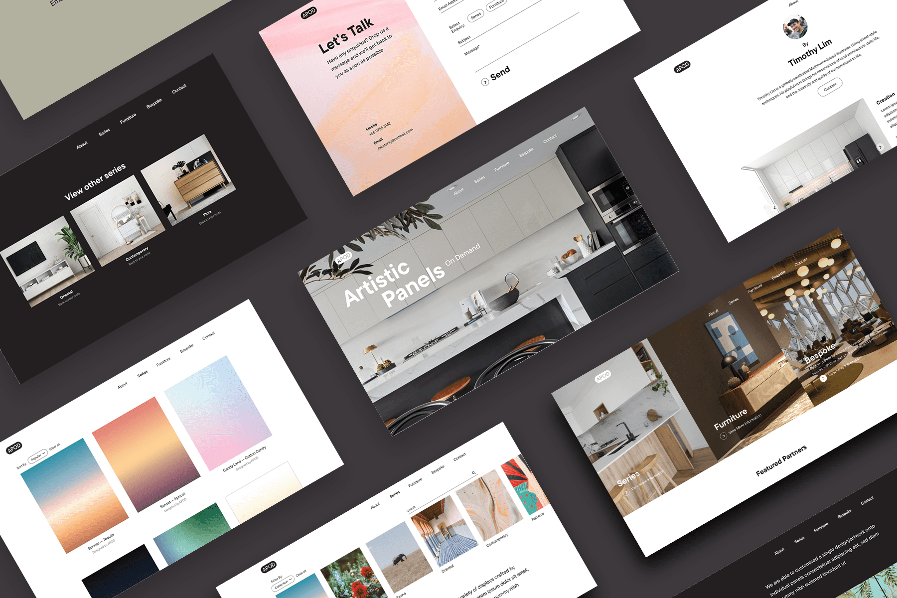 APOD UI UX Design Website by Creativeans